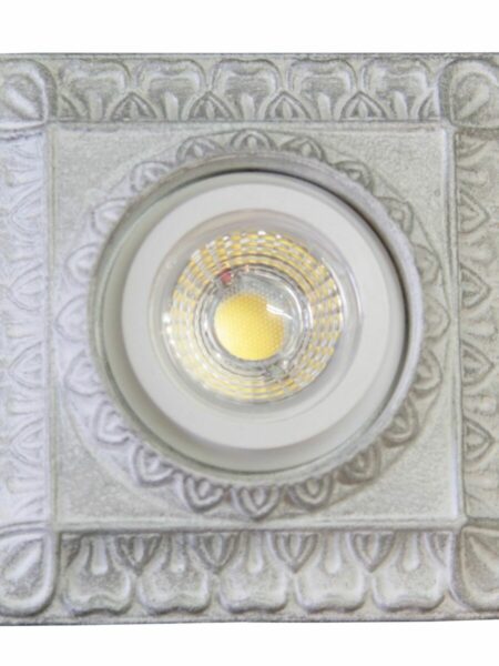 Faretto Shabby Incasso Lavorato Argneto a Mano